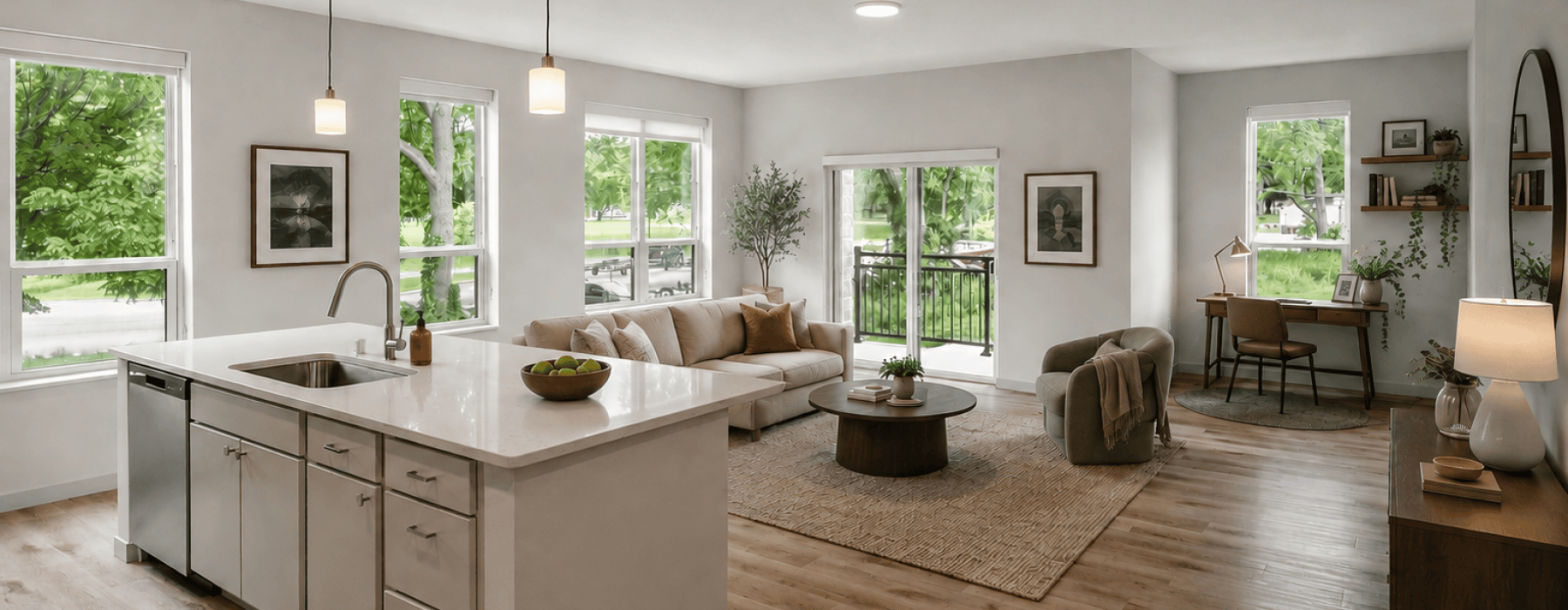 Living room space