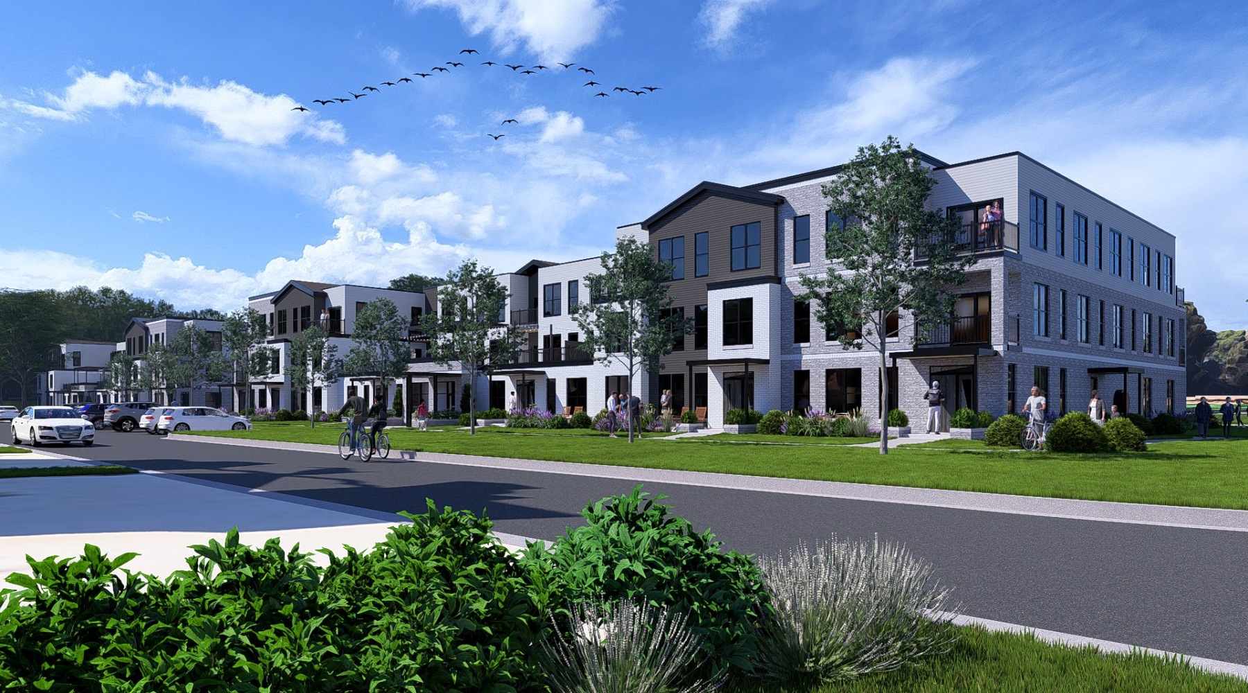 the exterior of a building